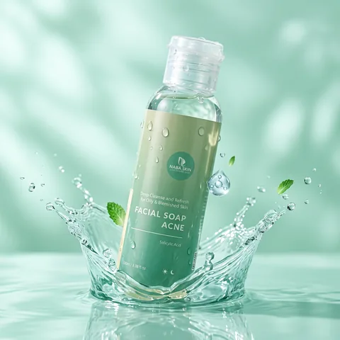 Facial Soap Acne NABA.SKIN, 100 ml
