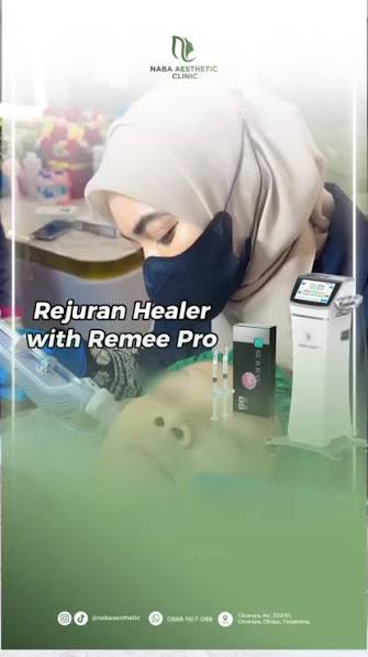 Dokter Naba Aesthetic Clinic CitraRaya- Tangerang melakukan tindakan Rejuran Healer pada pasien