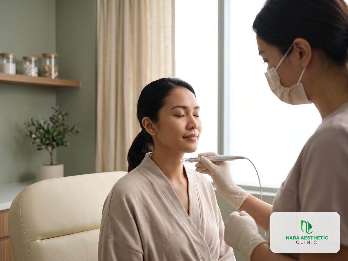 Cauter Kutil Filiform di Naba Aesthetic Clinic Citra Raya Tangerang