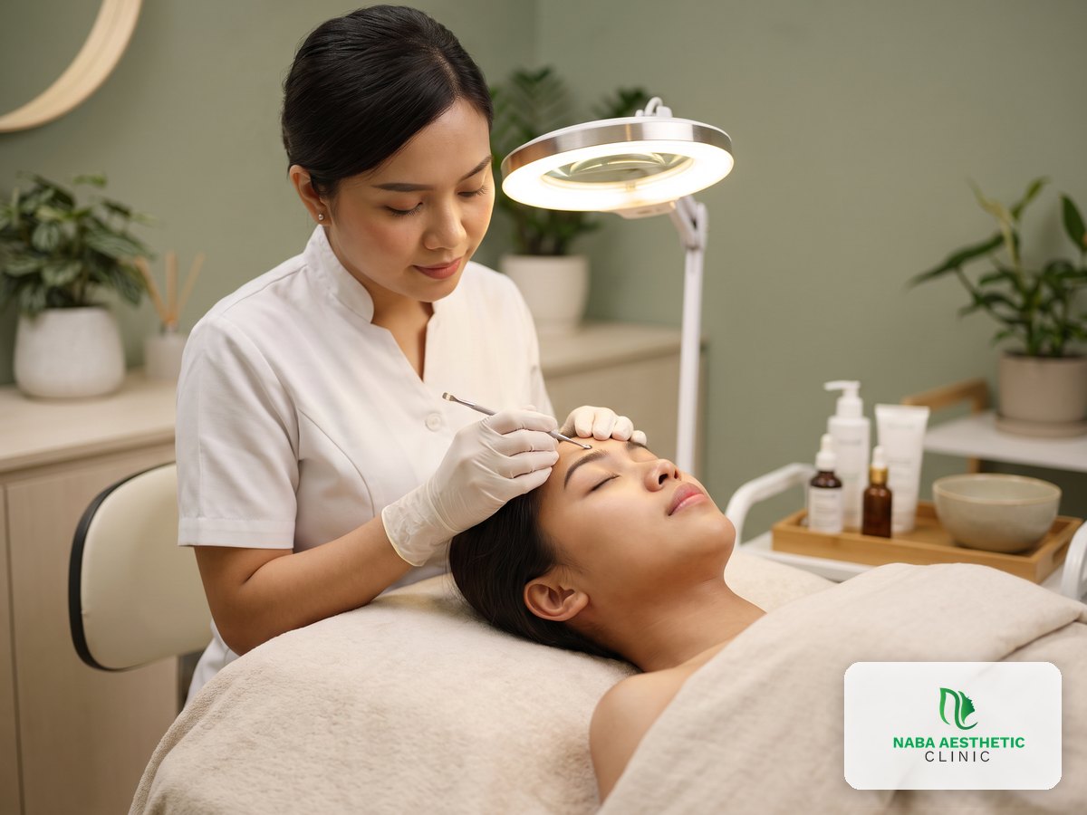Facial Acne di Naba Aesthetic Clinic Citra Raya Tangerang