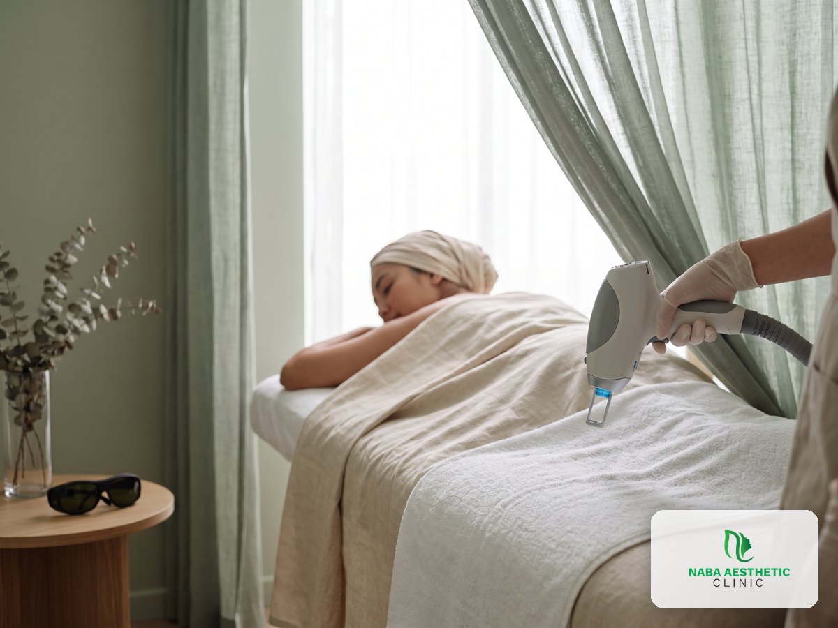 Hair Removal Miss V di Naba Aesthetic Clinic Citra Raya Tangerang