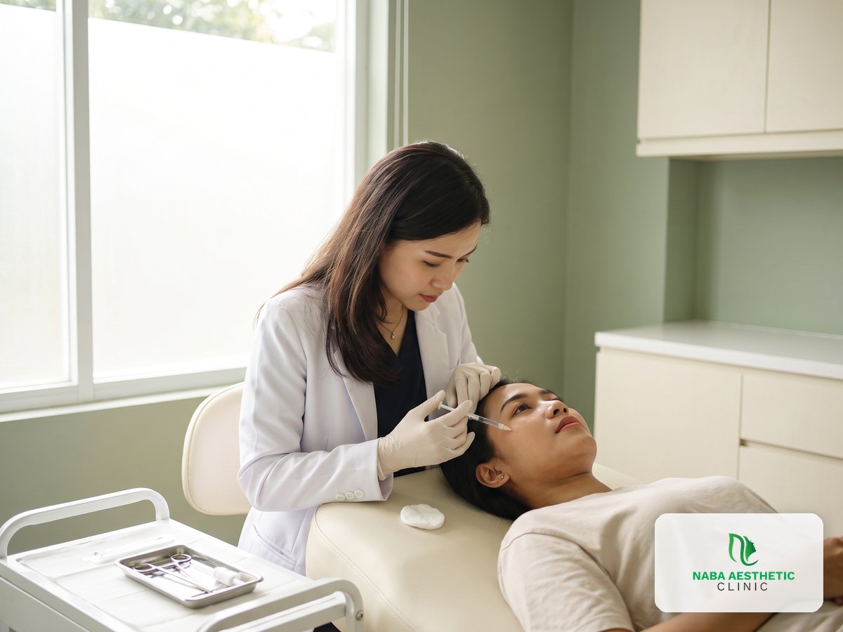 Injeksi Acne di Naba Aesthetic Clinic Citra Raya Tangerang